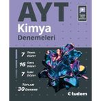30'lu AYT Kimya Denemeleri Tudem Eğitim Yayınları