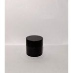 30ml Kahverengi Akrilik Krem Kutusu, Siyah Kapak, Kozmetik Kutu, Plastik Kutu, 50 Adet
