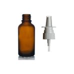 30ML Kahverengi Cam Şişe, Burun Spreyi, 24 Adet Nazal Spreyli, Ecza Şişesi, Ilaç Şişesi