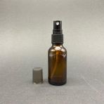 30ML Kahverengi Spreyli Şişe, 12 Adet, Ecza Şişesi, Boş Cam Şişe