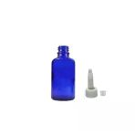 30ml mavi cam şişe getamisin kapak, 12 adet, plastik üstten damlalıklı şişe, damlatmalı şişe, damlatıcı şişe