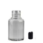 30ML Pet Şeffaf Şişe Disctop Kapak, 12 Adet, Dezenfektan Şişesi, Kozmetik Şişe, Şampuan Şişesi, Plastik Şişe, Aroma Şişesi