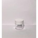 30ml Şeffaf Akrilik Krem Kutusu, Beyaz Kapak, Kozmetik Kutu, Plastik Kutu, 50 Adet