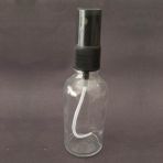 30ML Şeffaf Cam Şişe, Spreyli Şişe, 24 Adet, Ecza Şişesi, Boş Cam Şişe