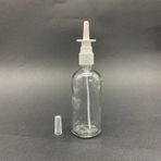 30ML Şeffaf Şişe, Burun Spreyi, 12 Adet Nazal Spreyli, Ecza Şişesi, Ilaç Şişesi