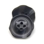 30mm Çiçek Boynuz Reçine Düğmeler Dikiş Kadın Ceket Kaban Kazak El Yapımı Büyük Dekoratif DIY Aksesuarları (Color : Black, Size : 18mm 20pcs)