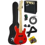 30RD 4-6 Yaş Çocuklar İçin Amfili Full 1/4 30 İnç Elektro Gitar Seti