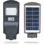 30w Fotoselli Sensörlü Beyaz Solar Sokak Aydınlatma