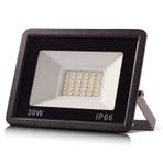 30W LED spot, dış mekan 3000lm LED duvar spot lambası, dış mekan spot ışığı, soğuk beyaz 6000 K su geçirmez IP66 LED ışıklı spot, atölye garaj bahçe için