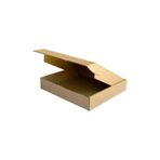 30X26X5,5Cm Çift Oluklu Kilitli Kutu - Kraft AN9CNSG3PF