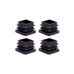 30x30 mm Plastik Kare Içe Geçme Profil Tapası (Kutu) (4 Adet)