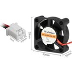 30x30x10mm. 12v Dc Sessiz Fırçasız Motor 3d Printer Kare Fan