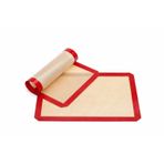 30x40 cm Silikon Pişirme ve Hamur Açma Matı – Fırınlanabilir, Yıkanabilir, Tekrar Kullanılabilir, Yapışmaz