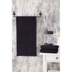 30x90 CM Siyah Kare Desen Spor Havlusu Vtx0029 siyah