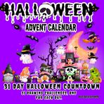 31 Day Halloween Countdown: Spooky Advent Calendar 31 Drawing Challenges with Prompts / Adorably Horror Adventure/ Creepy Coloring & Activity Book for Kids/ Perfect Gift for All Children