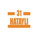 31 Hataylı Araba Sticker 17X17 Cm Turuncu