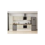 310X210 Cm Klasik Mebran Mutfak Dolabı Beyaz Beyaz Mb-E80B50S60-2 Mebran | Kumtaşı - Mdf