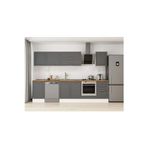 310X210 Cm Klasik Mebran Mutfak Dolabı Beyaz M-E90S50S50-2 Mebran | Antrasit - Suntalam