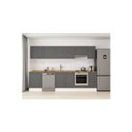 310X210 Cm Klasik Mebran Mutfak Dolabı Beyaz M-E90S60S40-1 Mebran | Antrasit - Suntalam