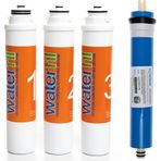 3113 Sulook Waterlife Su Arıtma Cihazı Uyumlu Tak-Çevir 4'lü Filtre Seti, Vontron Membranlı