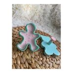 3117 Cocuklar Icin Kurabiye Kalibi ( Ayicik- Gingerbread Man – Kalp - Yildiz) 4 Farkli Model
