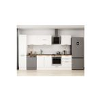 315X210 Cm Klasik Mebran Mutfak Dolabı Beyaz Beyaz Mb-E90B45S60-2 Mebran | Beyaz - Suntalam