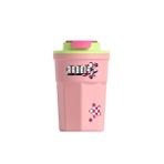 316 L Çelik Pembe 400 ml Kahve El Termos Mug cin484pm