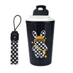 316 L Çelik Siyah Tavşan Figür 400 ml Kahve El Termos Mug CIN483SY