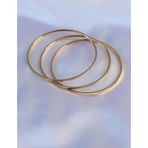 316L Çelik Gold Renk Ajda Model Kadın 65 mm Bilezik - EBJ240920W28130