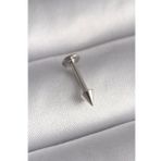 316L Çelik Gümüş Renk Çivi Model Piercing - TJ-PR1373