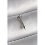 316L Çelik Gümüş Renk Çivi Model Piercing Vice1395 3659