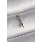 316l Çelik Gümüş Renk Çivi Model Piercing