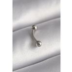 316L Çelik Gümüş Renk Topçuk Model Piercing - TJ-PR1363