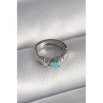 316L Çelik Gümüş Renk Zirkon Taşlı M.i Boncuk Detay Tragus Piercing - Tj-Pr1325