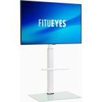 32-60 Inç Lcd/led Tv Sehpası, Döner ve Yüksekliği Ayarlanabilir, Vesa 600X400 mm - Beyaz