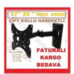 32 İNÇ BEKO UYUMLU 80 82 EKRAN LCD LED TV HAREKETLİ DUVAR ASKI