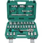 32 Parça 1/2" (Yarım Inç) Ağır Hizmet Profesyonel Lokma Takımı