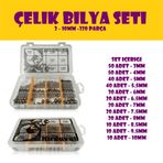 320 Parça Çelik Bilya Seti