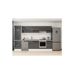 320X210 Cm High Gloss Mutfak Dolabı Mb-E90B60S50-1 High Gloss | Antrasit - Suntalam