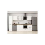 320X210 Cm Klasik Mebran Mutfak Dolabı Beyaz Beyaz Mb-E90B50S60-3 Mebran | Beyaz - Suntalam