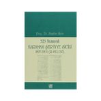 323 NUMARALI KARAMAN ŞER'IYYE SICILI 1897-1901 (R. 1312-1317) - ALAATTIN AKÖZ