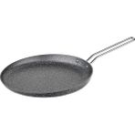 3234 Tek Parça Bio Granit 28 cm Krep Tavası Gri - --