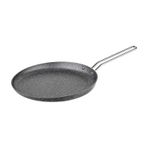 3234 Tek Parça Bio Granit 28 Cm Krep Tavası Gri Siyah