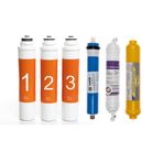 328 Sulook Waterlife Su Arıtma Cihazı Uyumlu Tak-Çevir 6'lı Filtre Seti, Vontron Membranlı