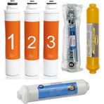 3286 Sulook Waterlife Su Arıtma Cihazı Uyumlu Tak-Çevir 6'lı Filtre Seti, Lg Membranlı