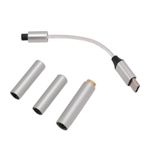 32bits 384kHz PCM USB C - AUX Kulaklık Jak Adaptörüne DAC Chip Yüksek Çözünürlüklü Ses Müzik Severler Için