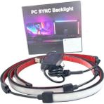 32inc Monitör Ambilight LED Set - 1 m - Çok Renkli