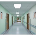 32W Samsung LED Sıva Altı Panel Armatür Asma Tavan Backlight (30X60 Cm) Beyaz Işık 5 Adet