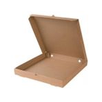 32X32X4 cm Baskısız Pizza Kutusu-Kraft-50 Adet - Kahverengi