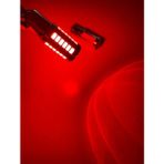 33 LED Tek Duy Çift Tırnak Pro LED Ampul Geri Vites, Sinyal, Stop Ampulü Tek Duy 93 Tip Kırmızı